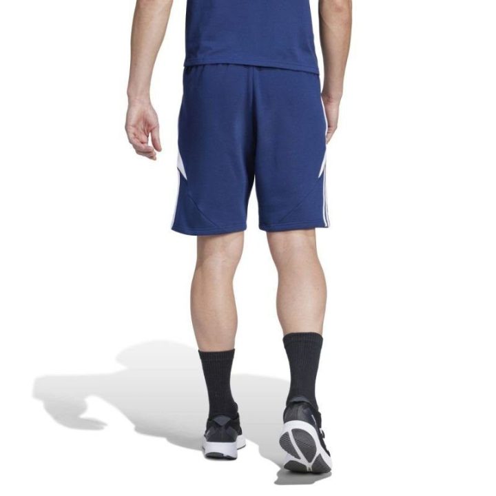 Vyriški medvilniniai šortai adidas Tiro 24, tamsiai mėlyni