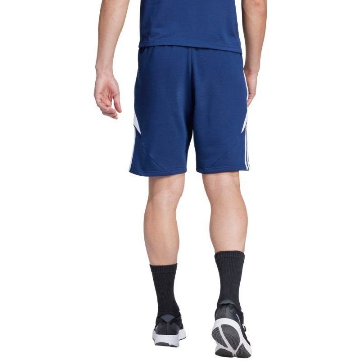 Vyriški medvilniniai šortai adidas Tiro 24, tamsiai mėlyni