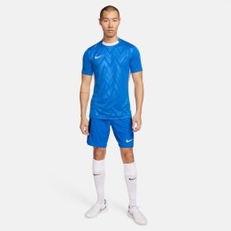 Vyriški futbolo marškinėliai Nike Dri-FIT Challenge V, mėlyni