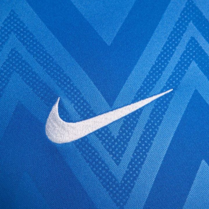 Vyriški futbolo marškinėliai Nike Dri-FIT Challenge V, mėlyni