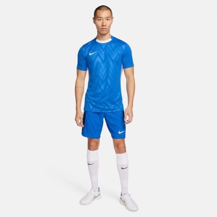 Vyriški futbolo marškinėliai Nike Dri-FIT Challenge V, mėlyni