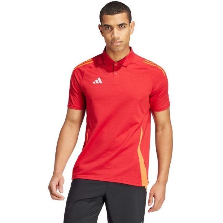 Vyriški polo marškinėliai adidas Tiro 24 Competition, raudoni
