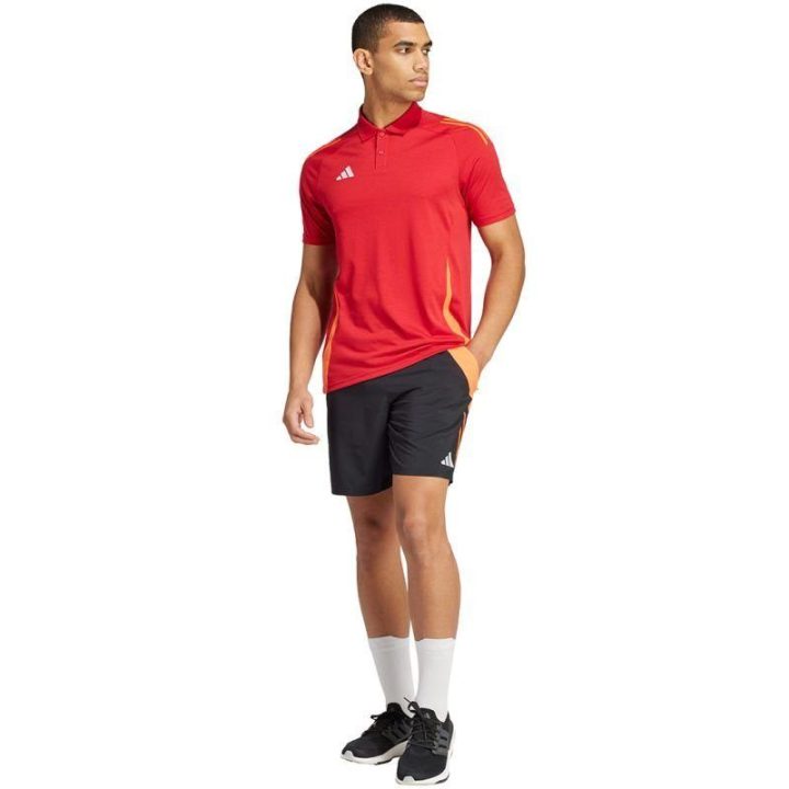 Vyriški polo marškinėliai adidas Tiro 24 Competition, raudoni