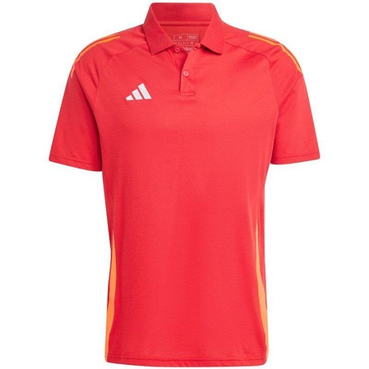 Vyriški polo marškinėliai adidas Tiro 24 Competition, raudoni