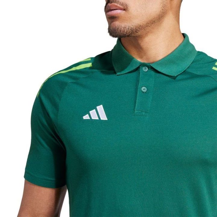 Vyriški polo marškinėliai adidas Tiro 24 Competition, žali