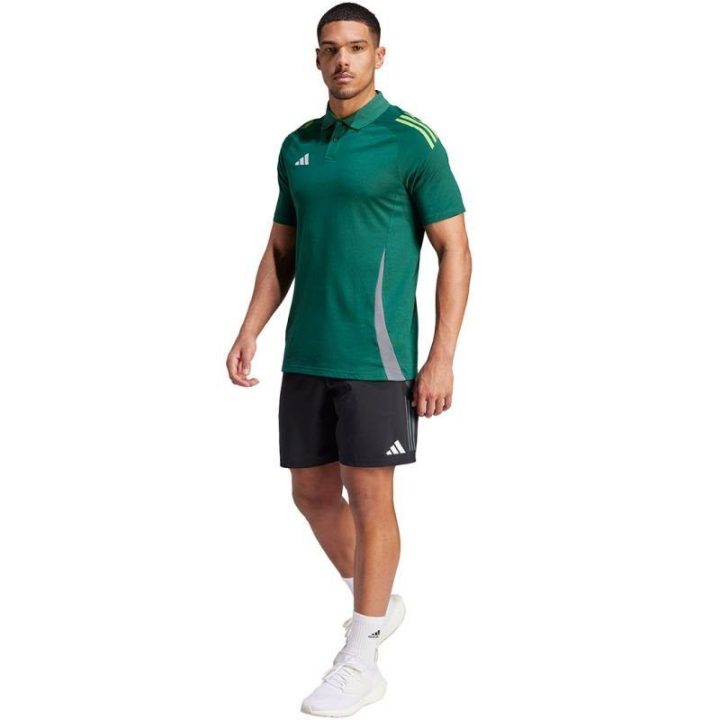 Vyriški polo marškinėliai adidas Tiro 24 Competition, žali