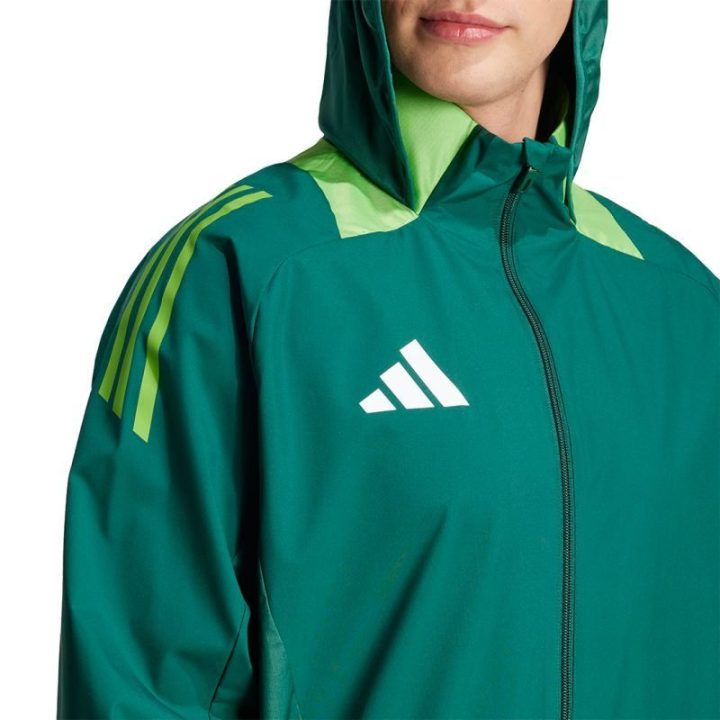Vyriška striukė adidas Tiro 24 Competition All-Weather, žalia