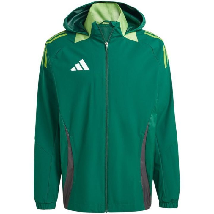 Vyriška striukė adidas Tiro 24 Competition All-Weather, žalia