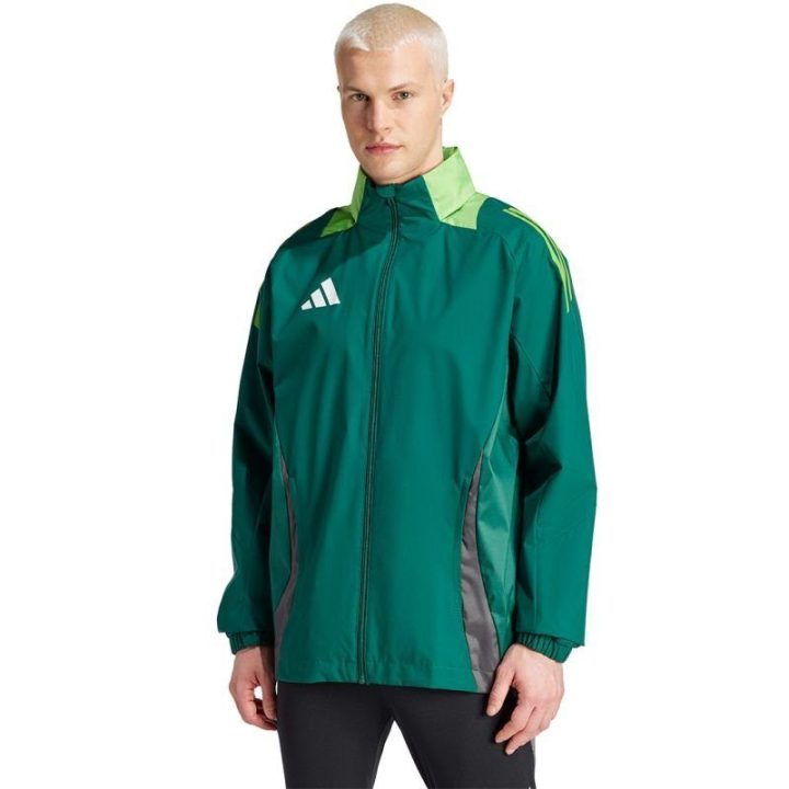 Vyriška striukė adidas Tiro 24 Competition All-Weather, žalia
