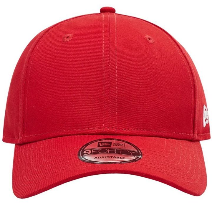 Kepurė su snapeliu New Era 9FORTY Flag, raudona