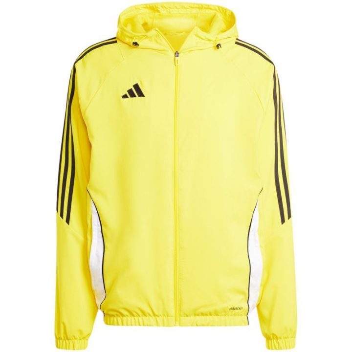 Vyriška treniruočių vėjo striukė adidas Tiro 24, geltona