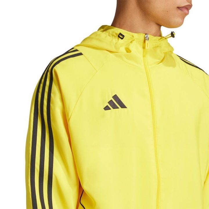 Vyriška treniruočių vėjo striukė adidas Tiro 24, geltona