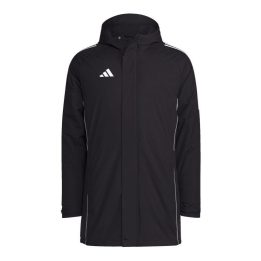 Vyriška parka su gobtuvu adidas Tiro 24, juoda