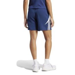 Moteriški medvilniniai šortai adidas Tiro 24, tamsiai mėlyni