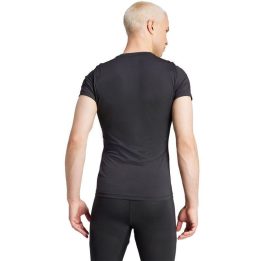 Vyriški prigludę marškinėliai adidas Techfit, juodi