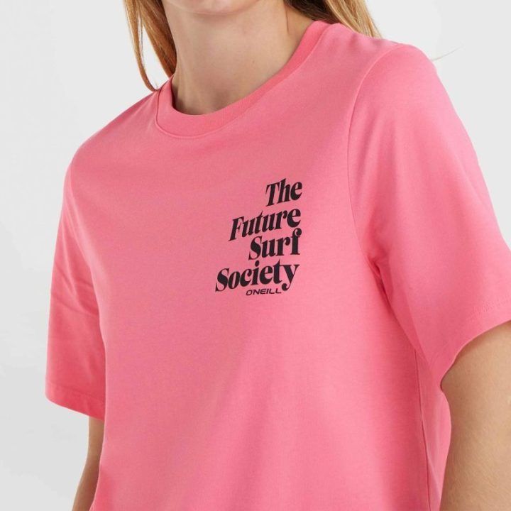 Moteriški marškinėliai O'Neill Future Surf Society, trumpomis rankovėmis
