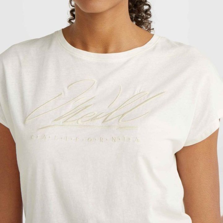 Moteriški medvilniniai marškinėliai O'Neill Signature Essentials