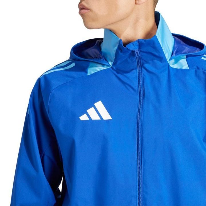 Vyriška striukė adidas Tiro 24 Competition All-Weather, mėlyna