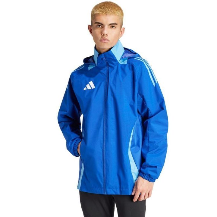 Vyriška striukė adidas Tiro 24 Competition All-Weather, mėlyna