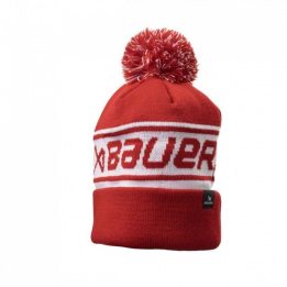 Žieminė kepurė su bumbulu Bauer Team Ribbed Pom