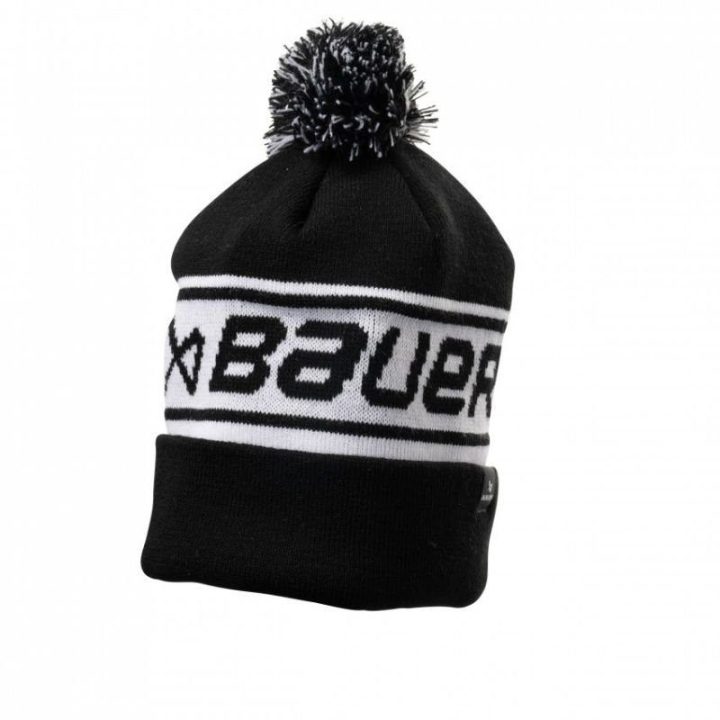 Žieminė kepurė su bumbulu Bauer Team Ribbed Pom