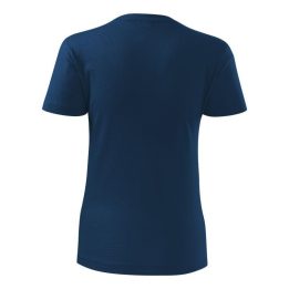 Moteriški medvilniniai marškinėliai Malfini Classic New, mėlyni
