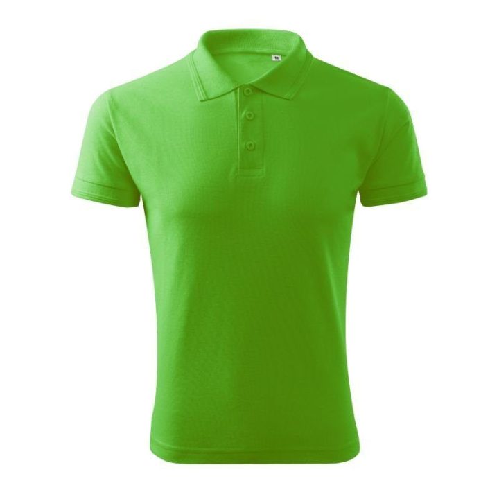 Vyriški medvilniniai polo marškinėliai Malfini Pique Polo Free, žali