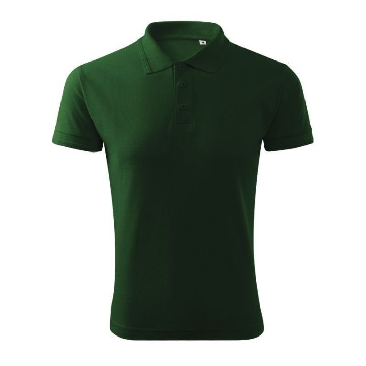 Vyriški polo marškinėliai Malfini Pique Polo Free, žali, MLI-F0306