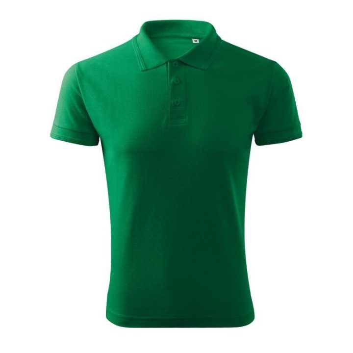 Vyriški polo marškinėliai Malfini Pique Polo Free, žali