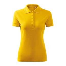 Moteriški polo marškinėliai Malfini Pique Polo Free, geltoni