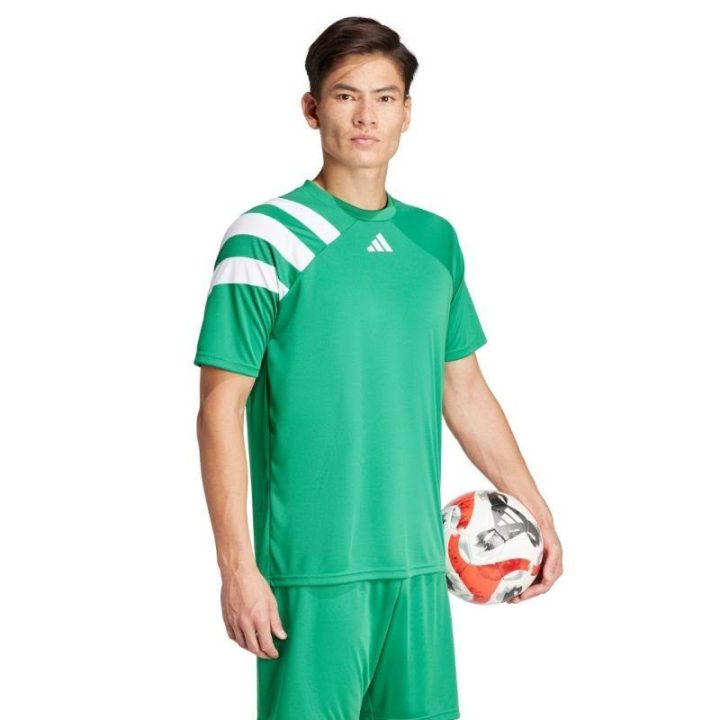 Vyriški sportiniai marškinėliai adidas Fortore 23, žali