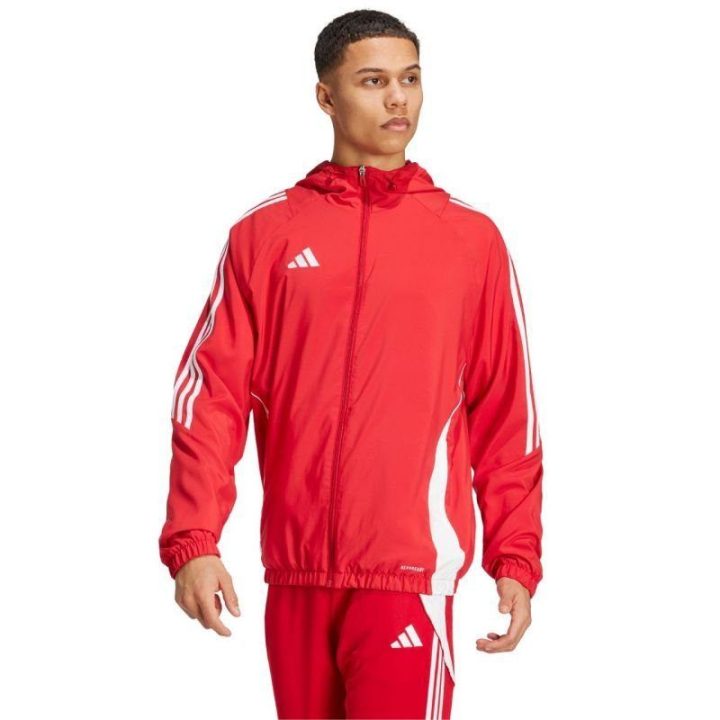 Vyriška treniruočių striukė adidas Tiro 24, raudona