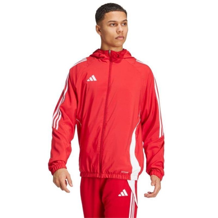 Vyriška treniruočių striukė adidas Tiro 24, raudona