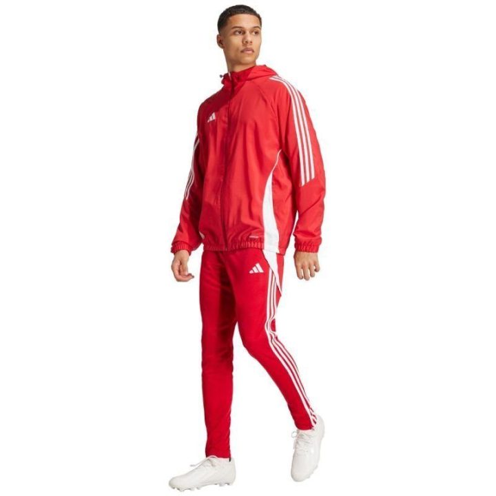 Vyriška treniruočių striukė adidas Tiro 24, raudona