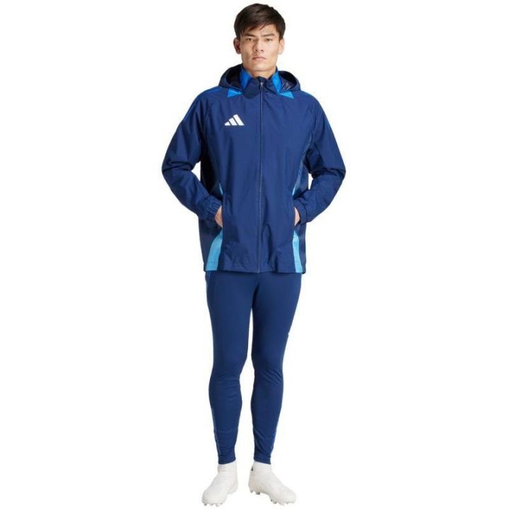Vyriška neperšlampama striukė adidas Tiro 24, mėlyna