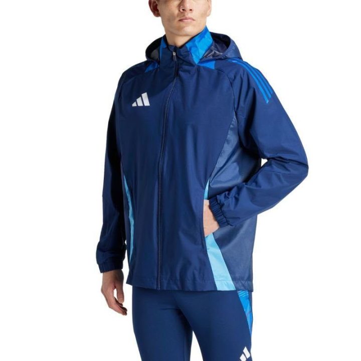 Vyriška neperšlampama striukė adidas Tiro 24, mėlyna