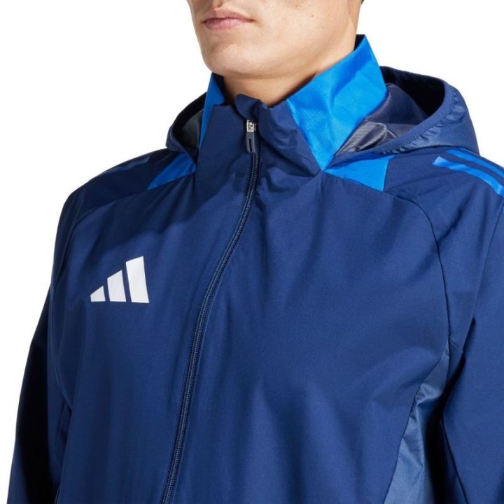 Vyriška neperšlampama striukė adidas Tiro 24, mėlyna