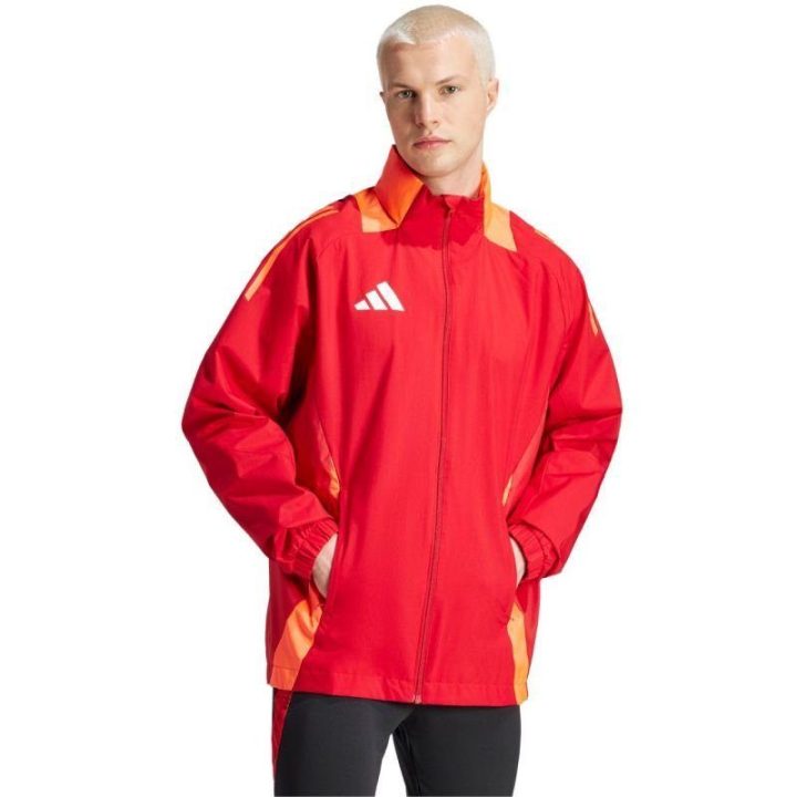 Vyriška striukė adidas Tiro 24 Competition All-Weather, raudona