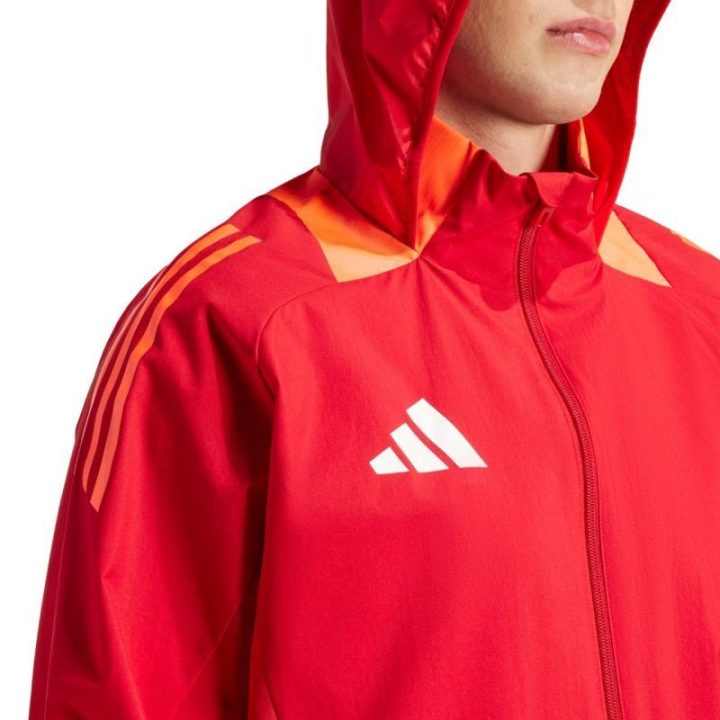 Vyriška striukė adidas Tiro 24 Competition All-Weather, raudona