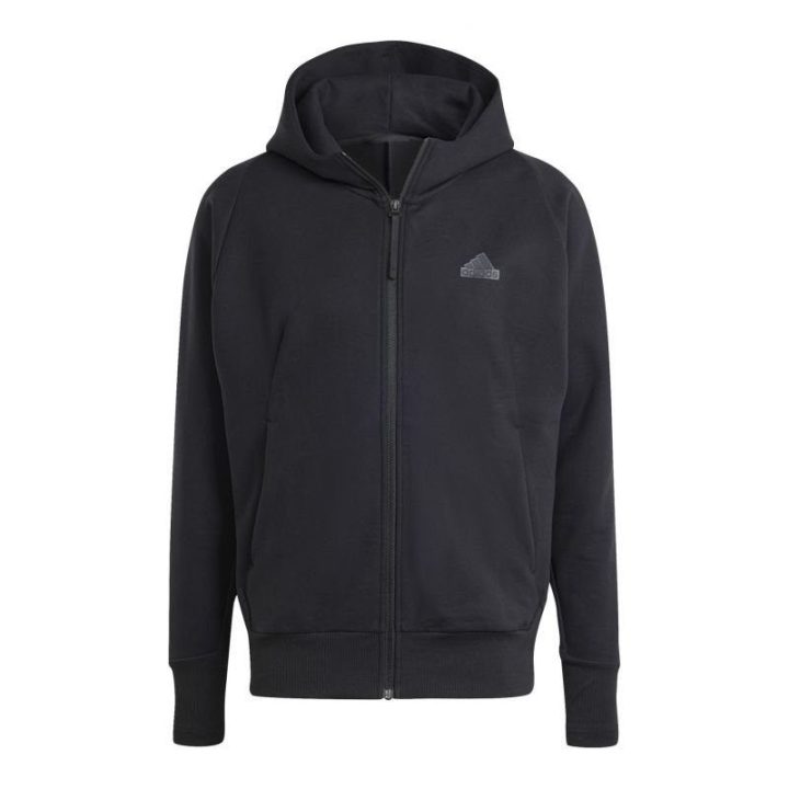 Vyriškas džemperis su gobtuvu adidas ZNE Winterized, juodas