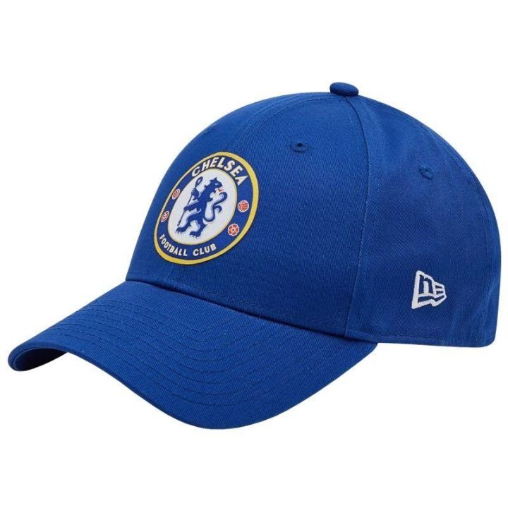 Vyriška kepurė su snapeliu New Era 9FORTY Core Chelsea FC, mėlyna