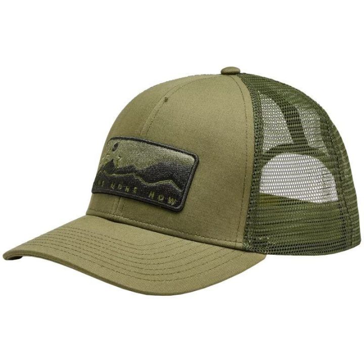 Uniseks kepurė su snapeliu Buff Trucker, žalia