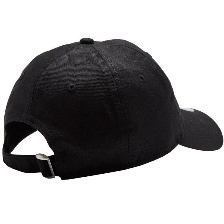 Medvilninė kepurė su New York Yankees logotipu New Era 9TWENTY, juoda