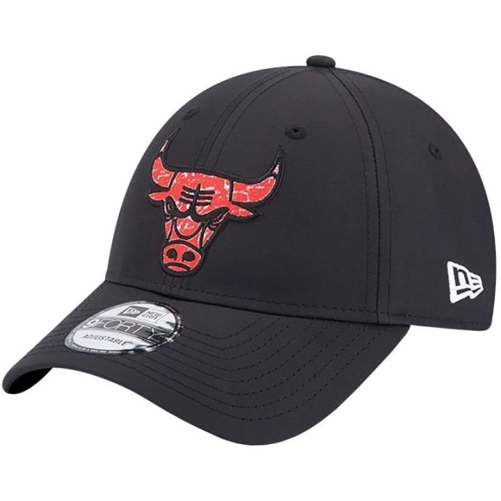 Kepurė su snapeliu New Era NBA 9FORTY Chicago Bulls, juoda