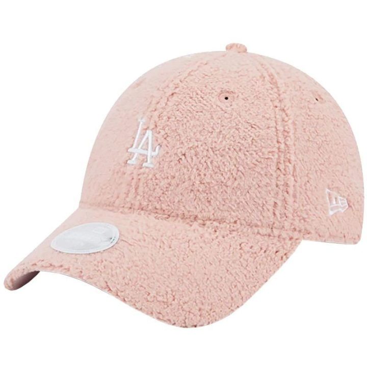 Moteriška kepurė New Era 9FORTY Teddy Los Angeles Dodgers, rožinė