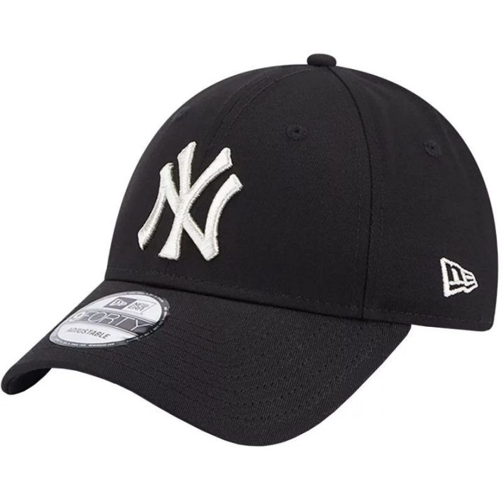 Kepurė su lenktu snapeliu New Era New York Yankees, juoda