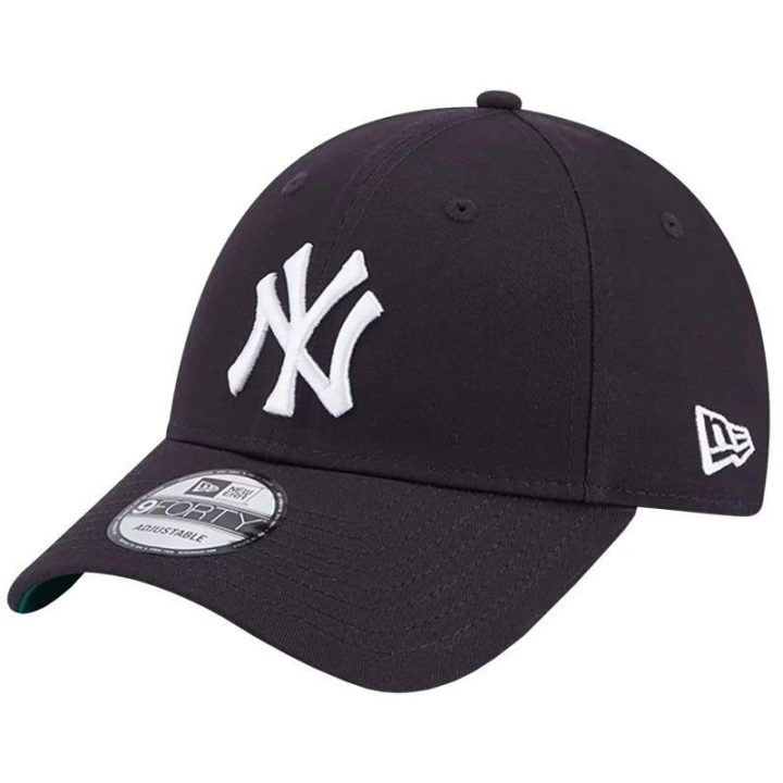 Kepurė su snapeliu New Era 9FORTY New York Yankees, tamsiai mėlyna
