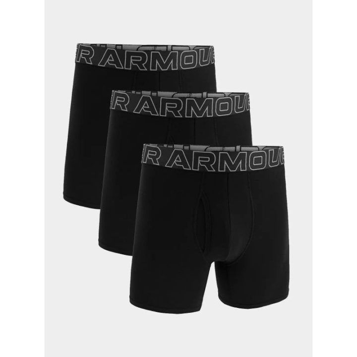 Vyriškos bokserinės kelnaitės Under Armour, 3 vnt., juodos