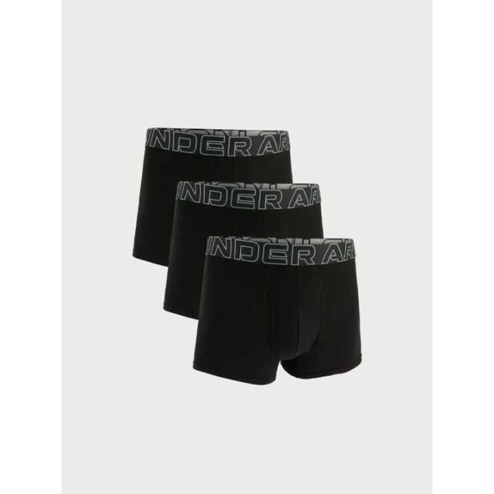 Vyriškos bokserinės kelnaitės Under Armour, 3 vnt., juodos