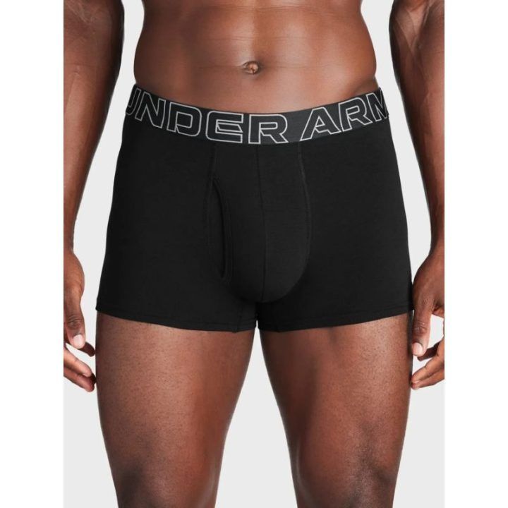Vyriškos bokserinės kelnaitės Under Armour, 3 vnt., juodos